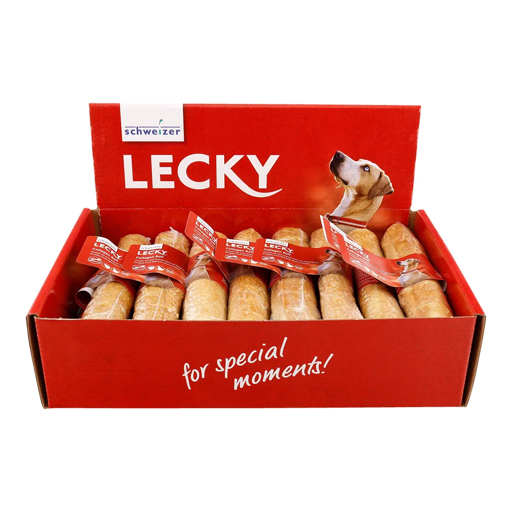 Lecky Collagen Rolls mit Sauce aus Pouletfleisch