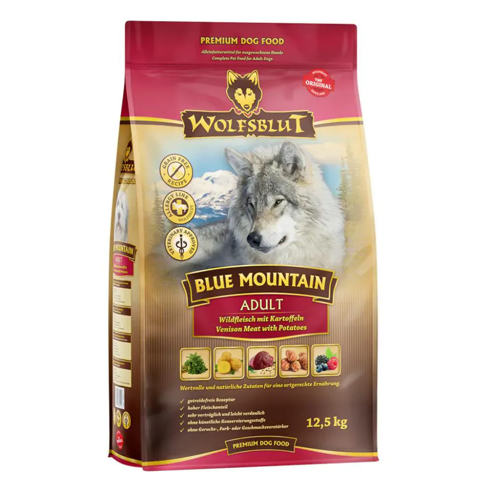 Wolfsblut Adult Blue Mountain Wild mit Kartoffel