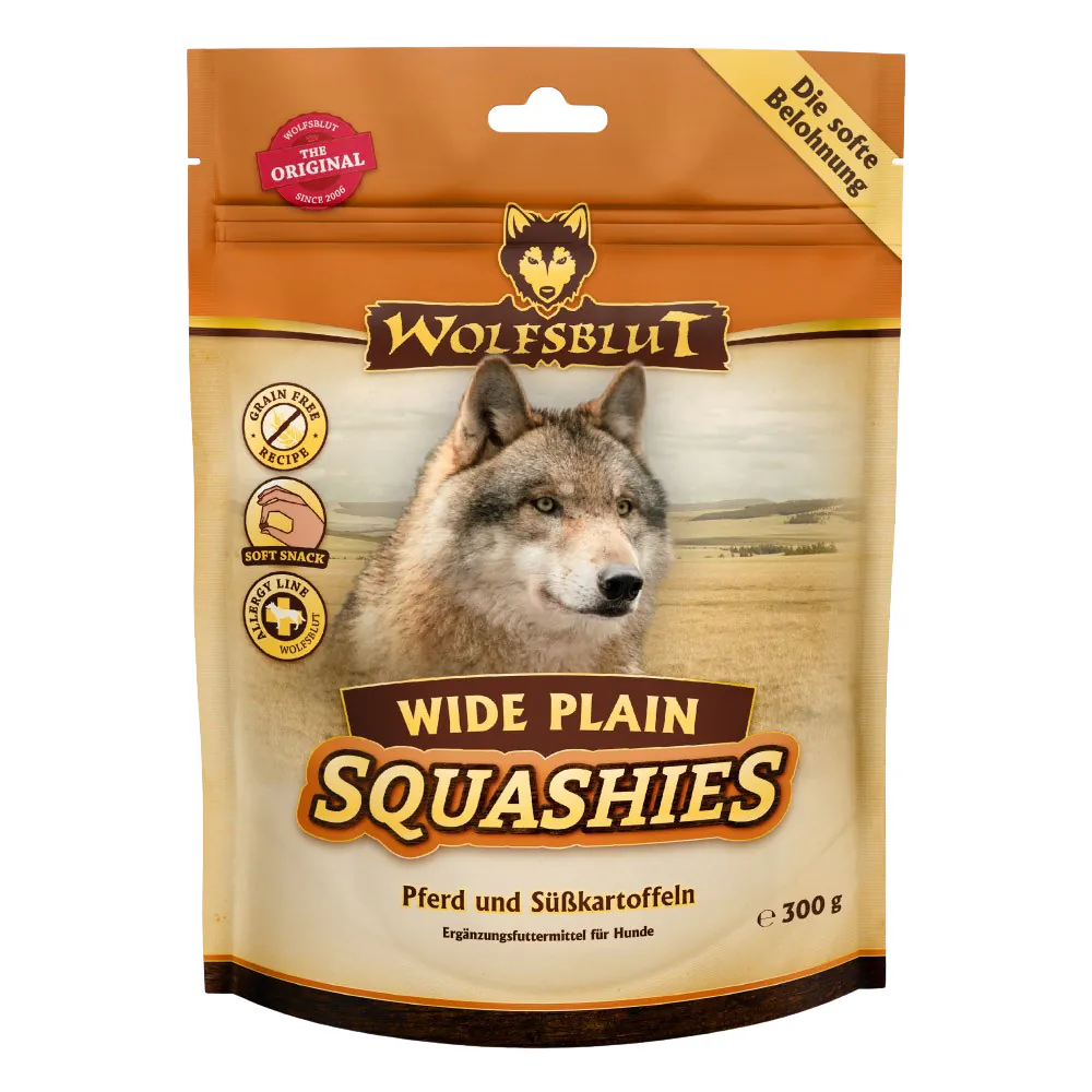 Wolfsblut Wide Plain Squashies Pferd mit Süsskartoffel