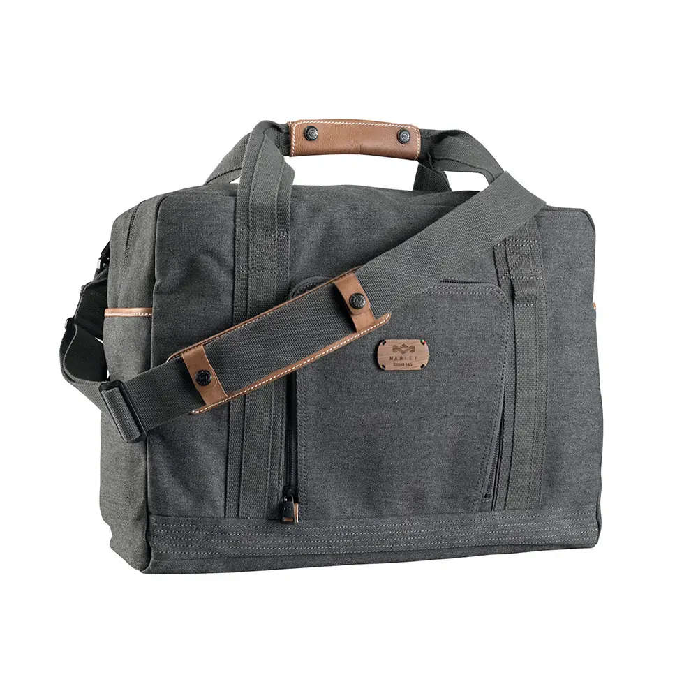 House Of Marley Lively Up Leather Overnighter
