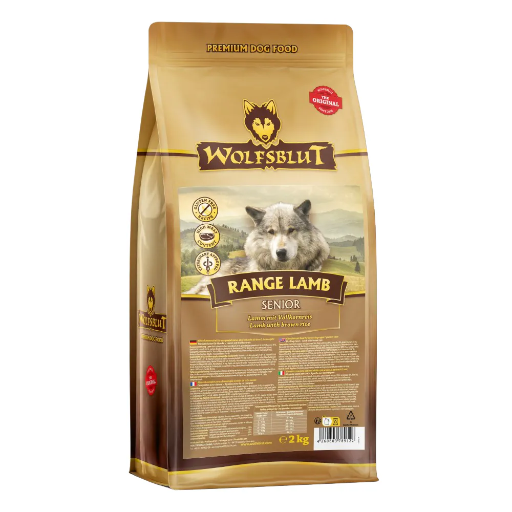 Wolfsblut Senior Range Lamm mit Vollkornreis