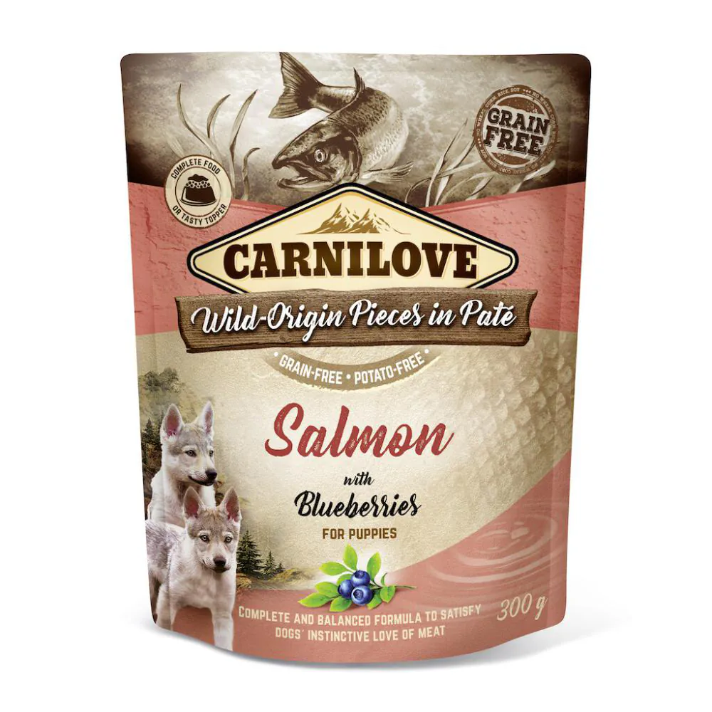 Carnilove Puppies Salmon with Blueberries