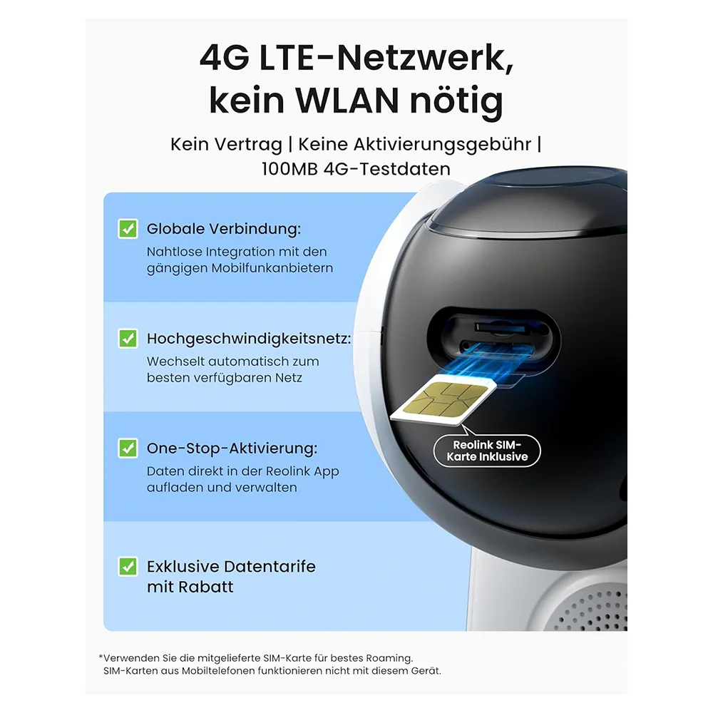 Reolink G650 Altas PT Ultra mit Solarpanel 3