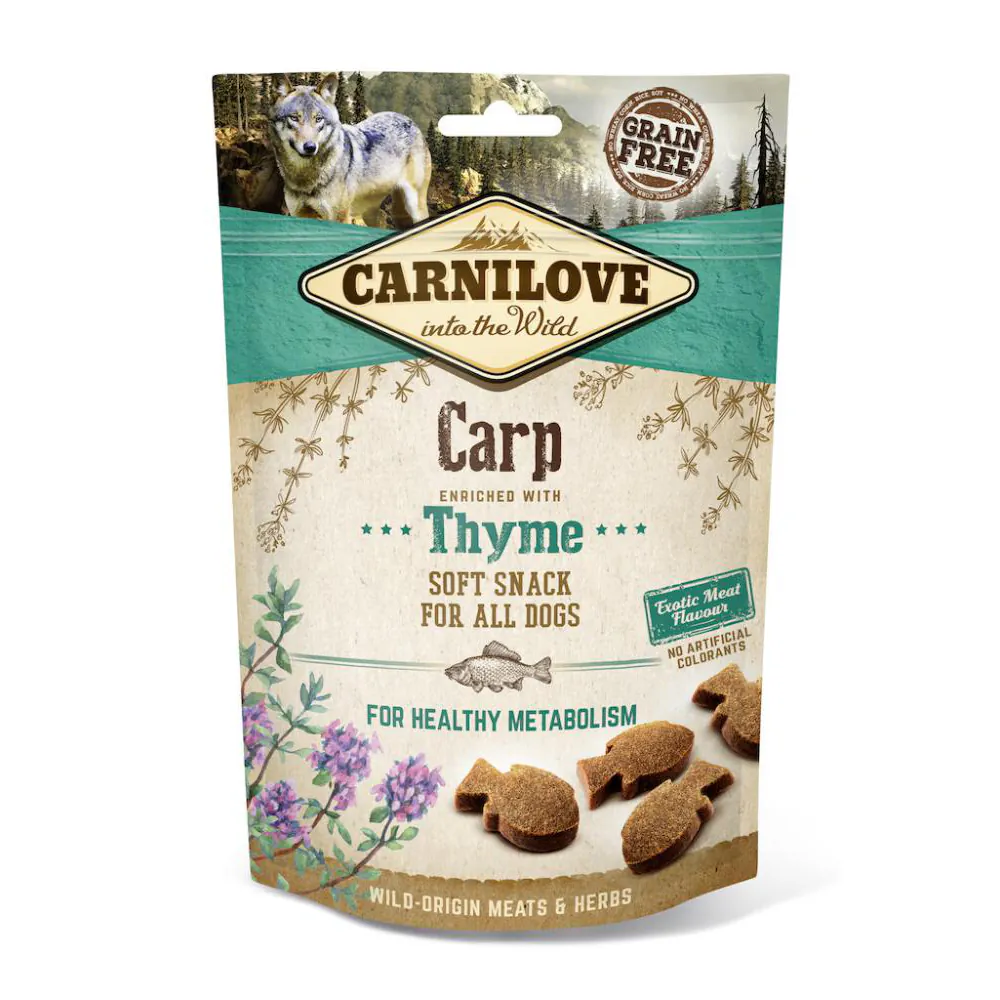 Carnilove Semi-Moist Carp with Thyme - HE111374 Carnilove Semi-Moist Carp with Thyme