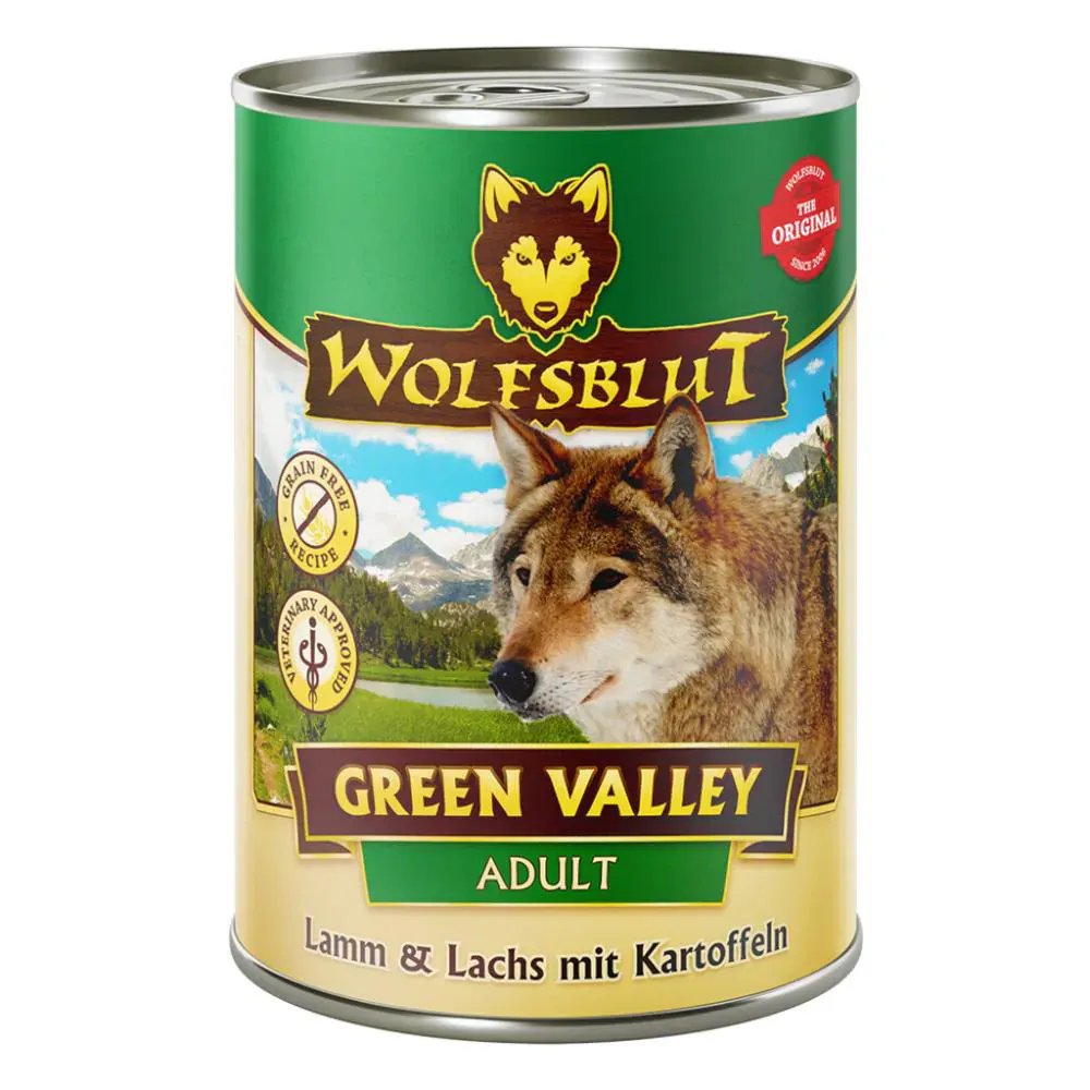 Wolfsblut Adult Green Valley Lamm und Lachs mit Kartoffel