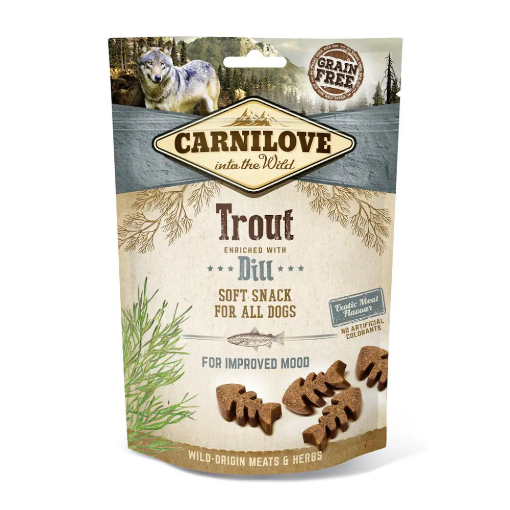 Carnilove Semi-Moist Trout enriched with Dill