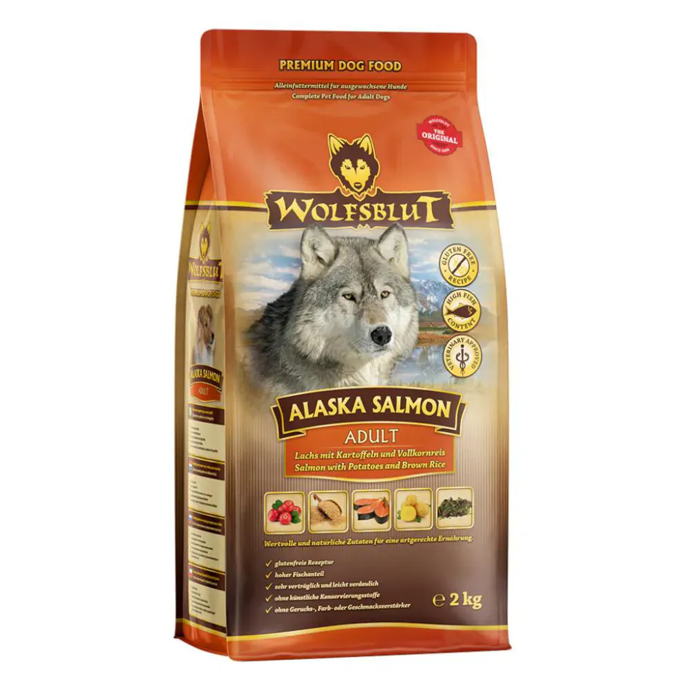 Wolfsblut Adult Alaska Salmon Lachs mit Kartoffel