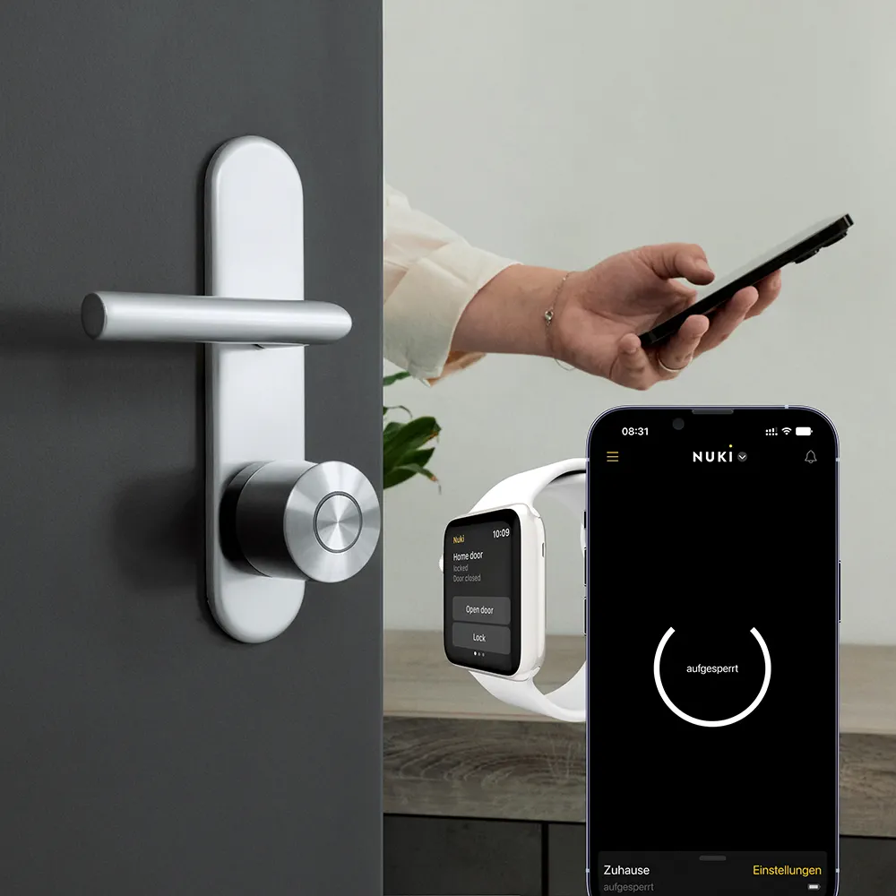 Nuki Home Set ULTRA CH - Smart Lock inkl. Universalzylinder und Keypad 2 NFC