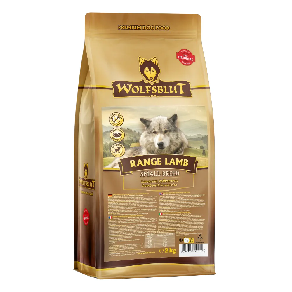 Wolfsblut Adult Range Lamm mit Vollkornreis Small Breed