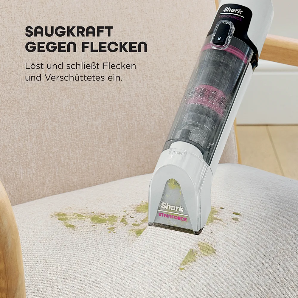 Shark HX100CHT StainForce Wireless Flecken- und Polsterreiniger