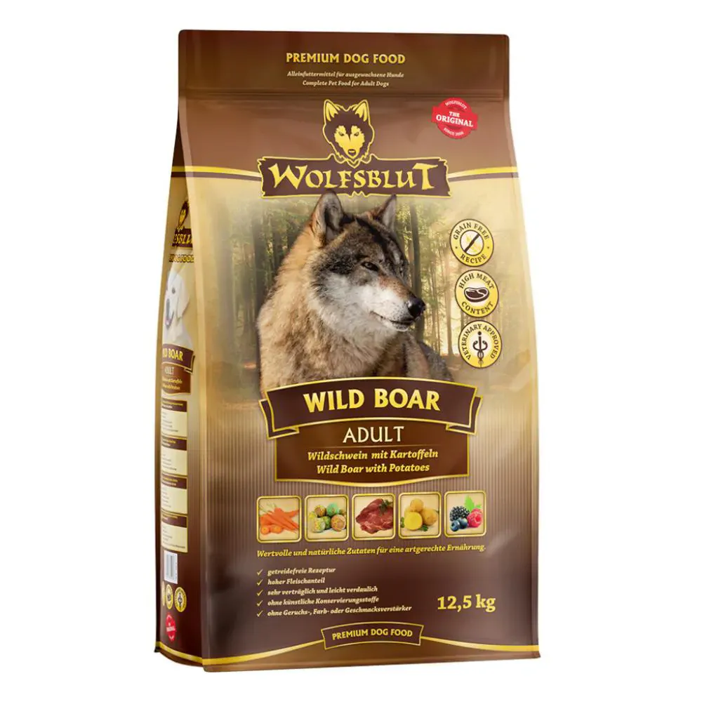 Wolfsblut Adult Wild Boar Wildschwein mit Kartoffel