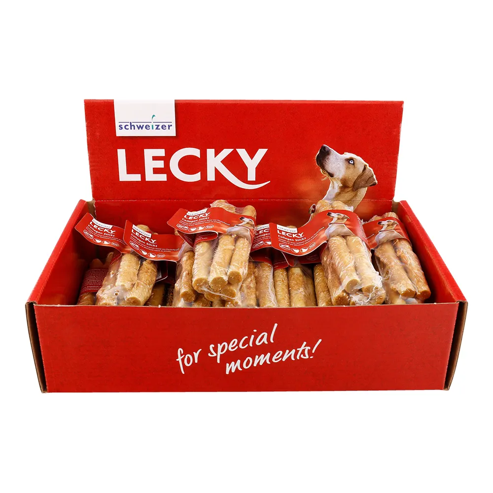 Lecky Collagen Sticks mit Sauce aus Pouletfleisch