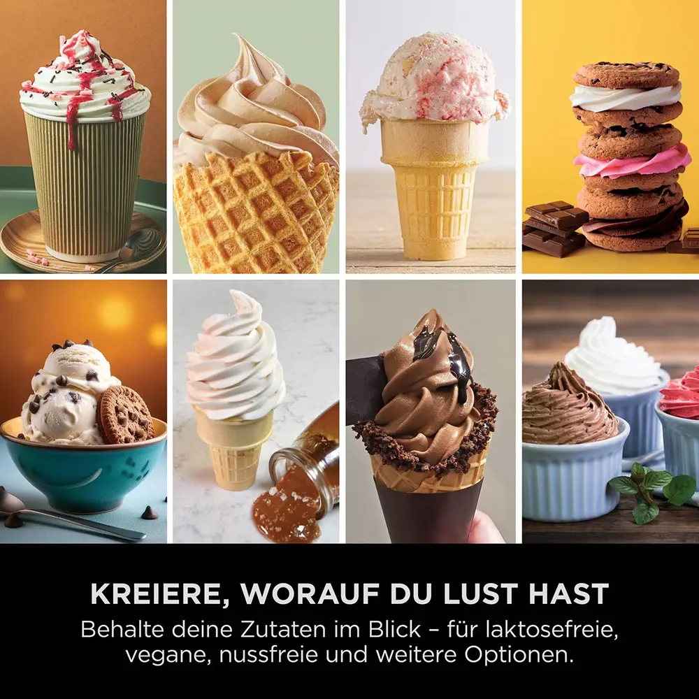 Ninja Creami Swirl - 13-in-1 Softeis- und Eismaschine NC701CH