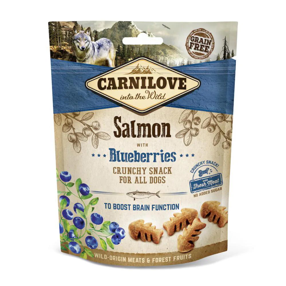 Carnilove Crunchy Salmon with Blueberries