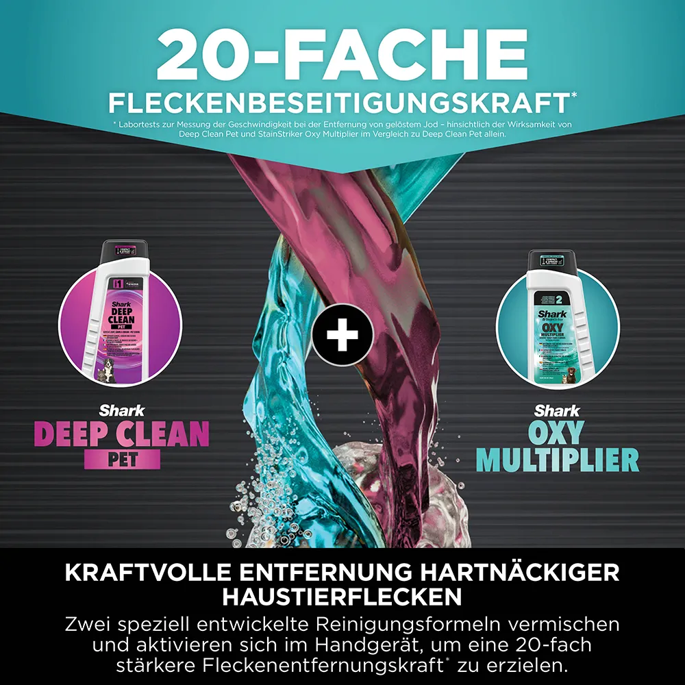 Shark StainStriker HairPro Flecken- und Polsterreiniger
