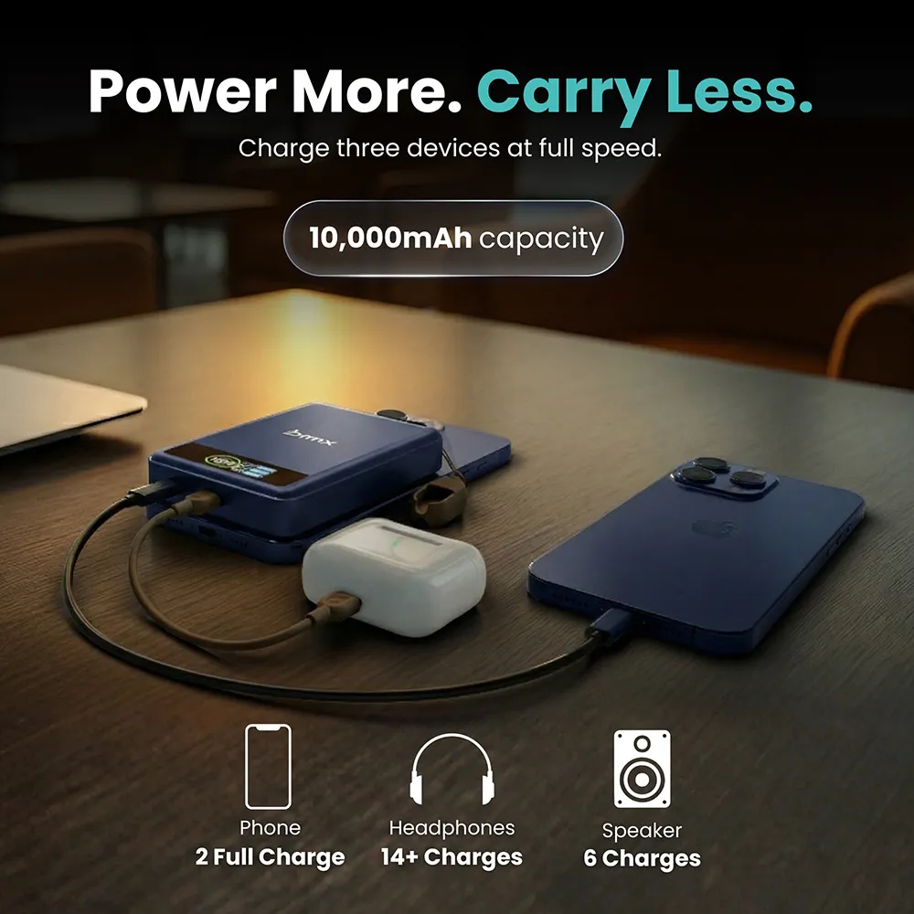 BMX SolidSafe Qi2 Powerbank