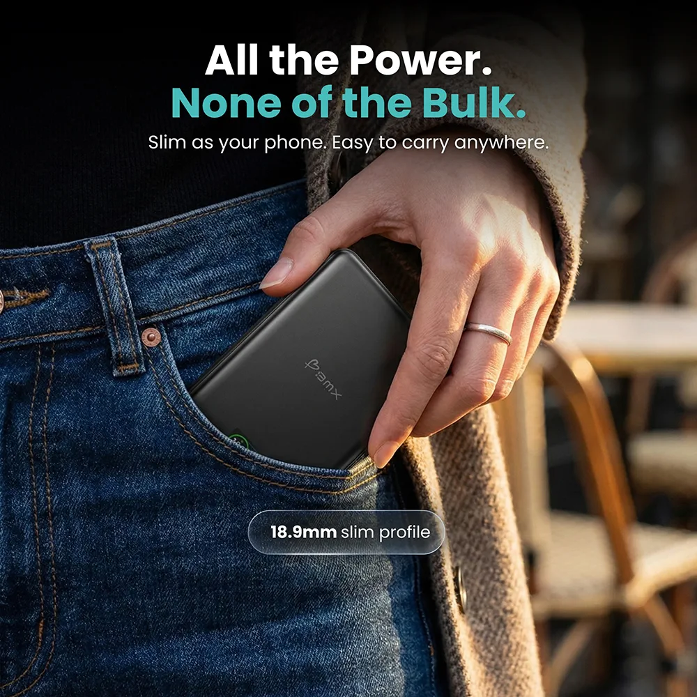 BMX SolidSafe Qi2 Powerbank