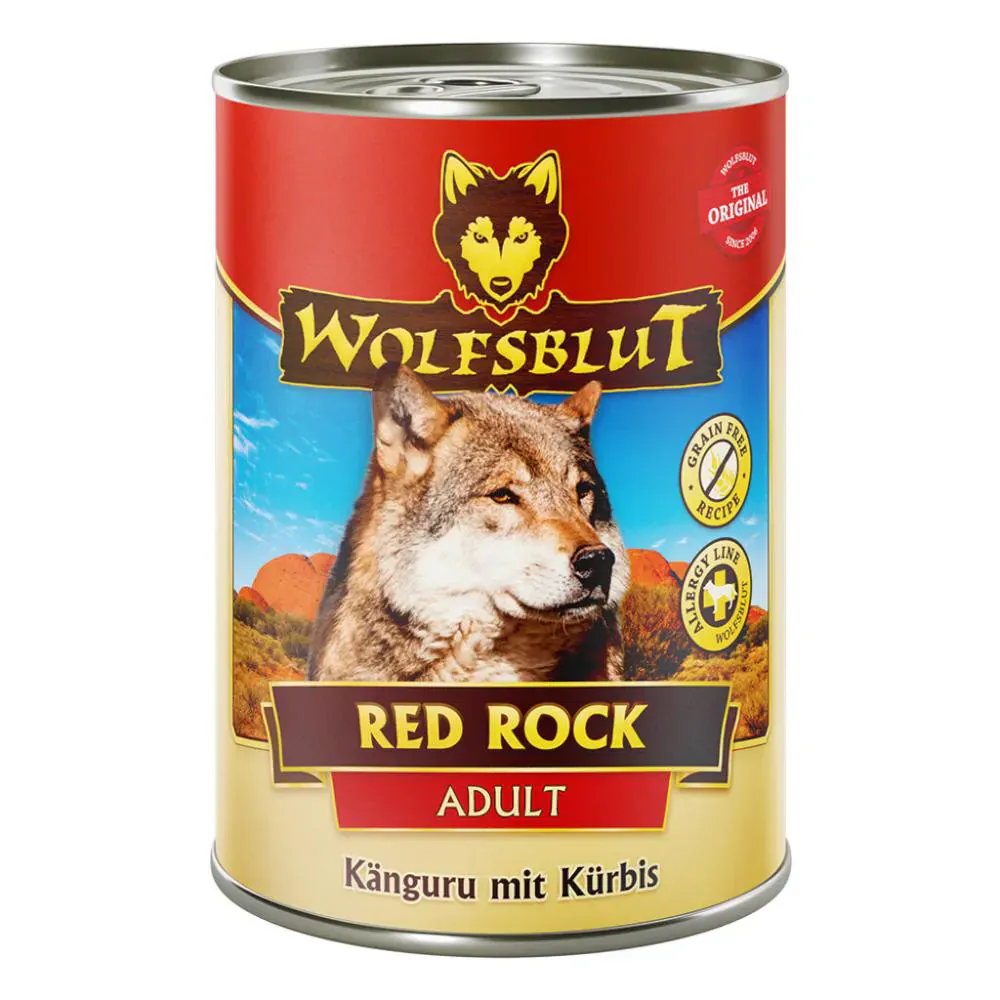 Wolfsblut Adult Red Rock Känguru mit Kürbis