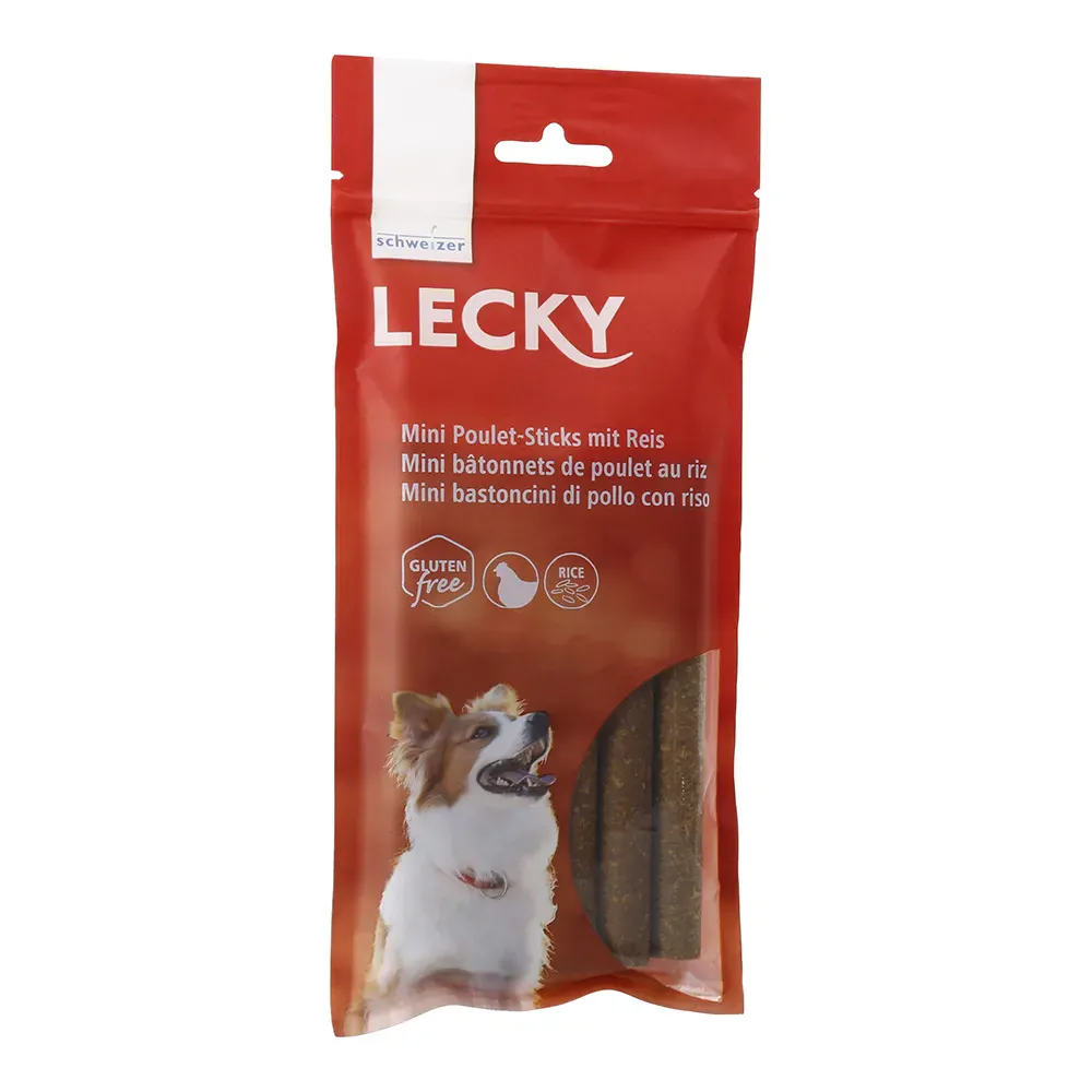 Lecky Mini Poulet Sticks mit Reis