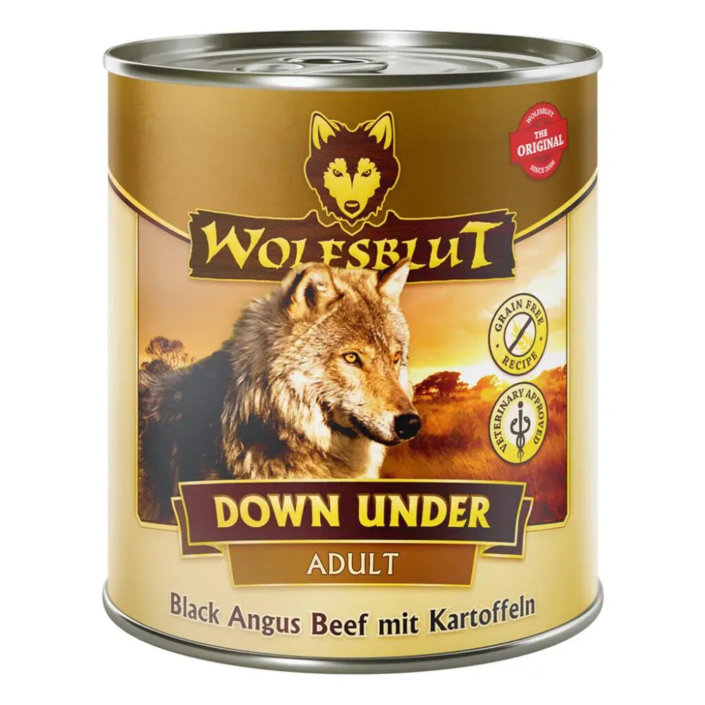 Wolfsblut Adult Down Under Black Angus Beef mit Kartoffel
