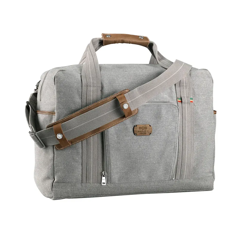 House Of Marley Lively Up Leather Overnighter