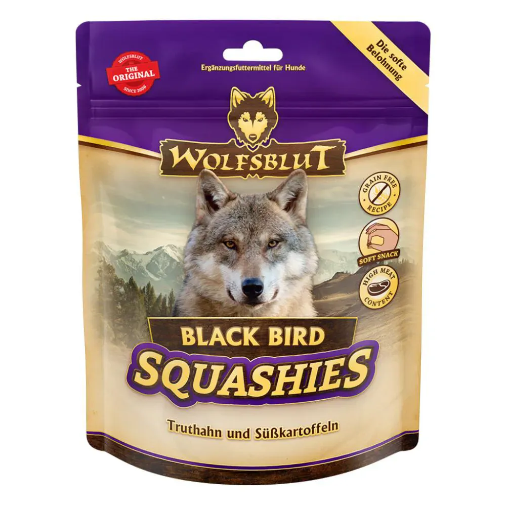 Wolfsblut Black Bird Squashies Truthahn mit Süsskartoffel
