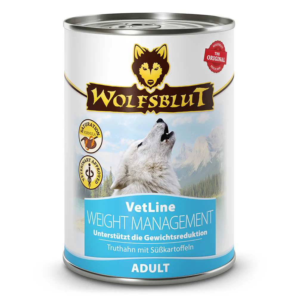 Wolfsblut VetLine Weight Management Adult Truthahn mit Süsskartoffeln