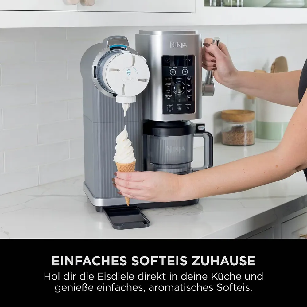 Ninja Creami Swirl - 13-in-1 Softeis- und Eismaschine NC701CH