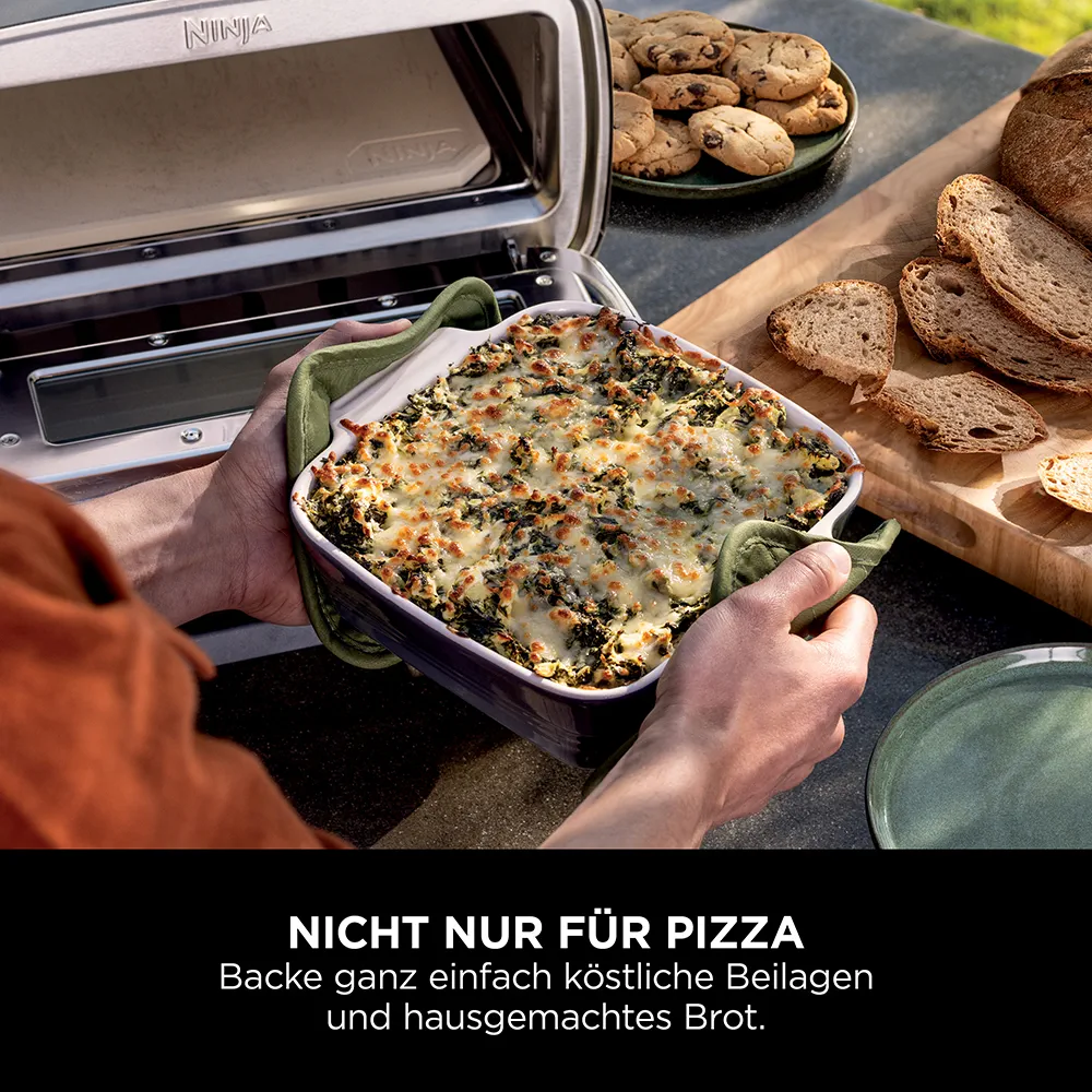 Ninja Outdoor-Pizzaofen und Heissluftfritteuse MO201CH
