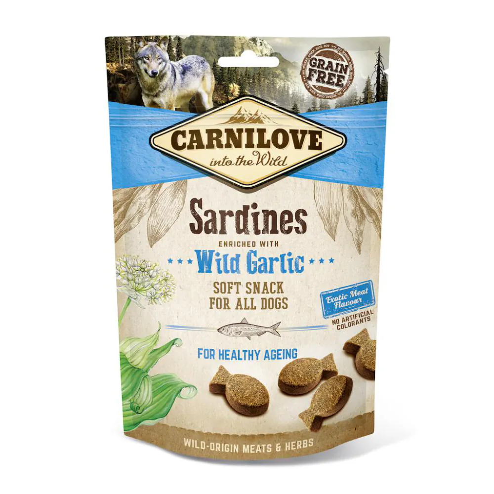 Carnilove Semi-Moist Sardines enriched with Wild Garlic