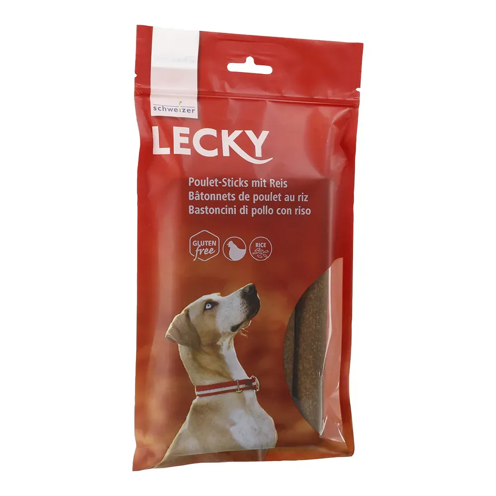 Lecky Poulet Sticks mit Reis