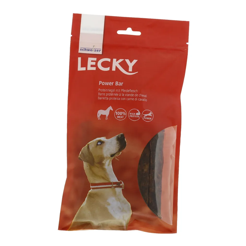 Lecky Power Bar Proteinriegel mit Pferdefleisch