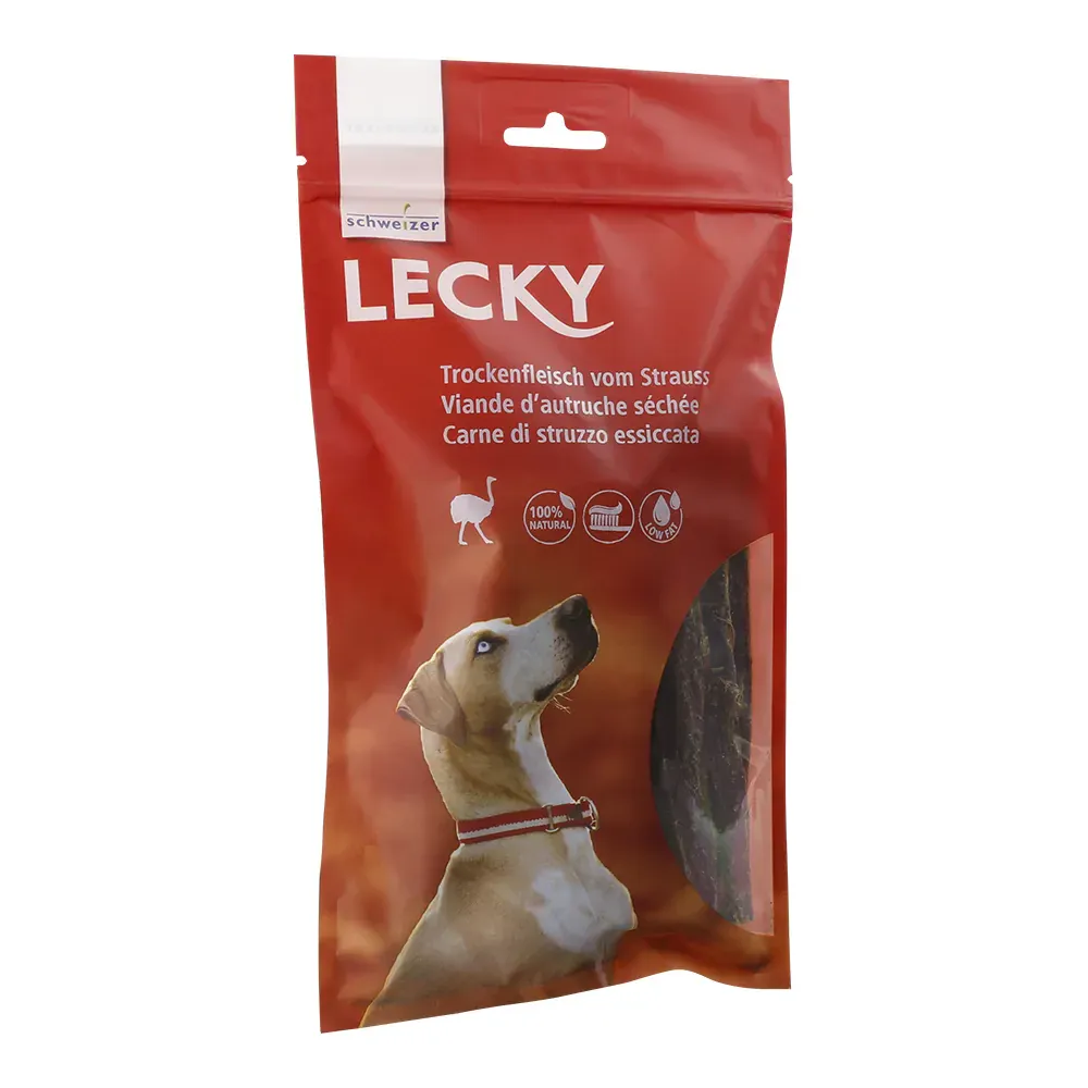 Lecky Trockenfleisch vom Strauss