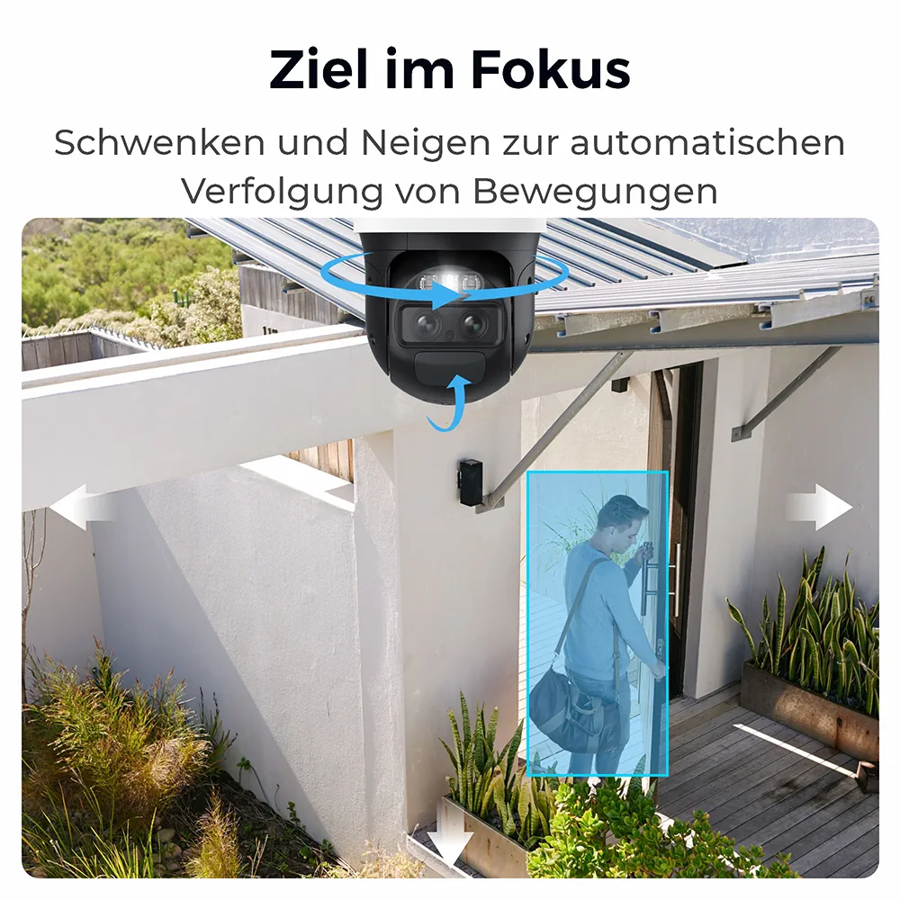 Reolink TrackMix B770 mit Solarpanel 2