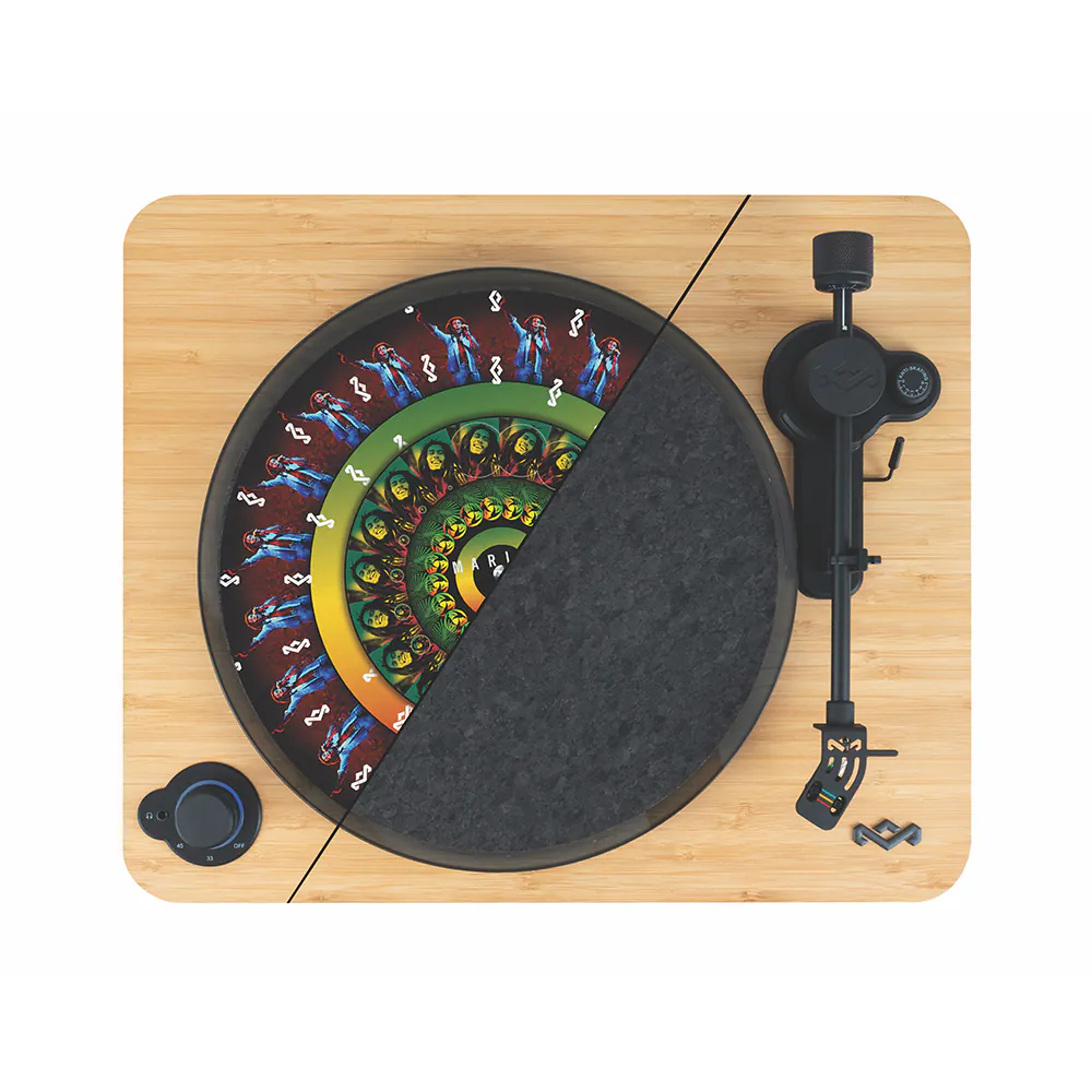 House Of Marley Stir It Up Lux Turntable - HOM-EM-JT010 House Of Marley Stir It Up Lux Turntable