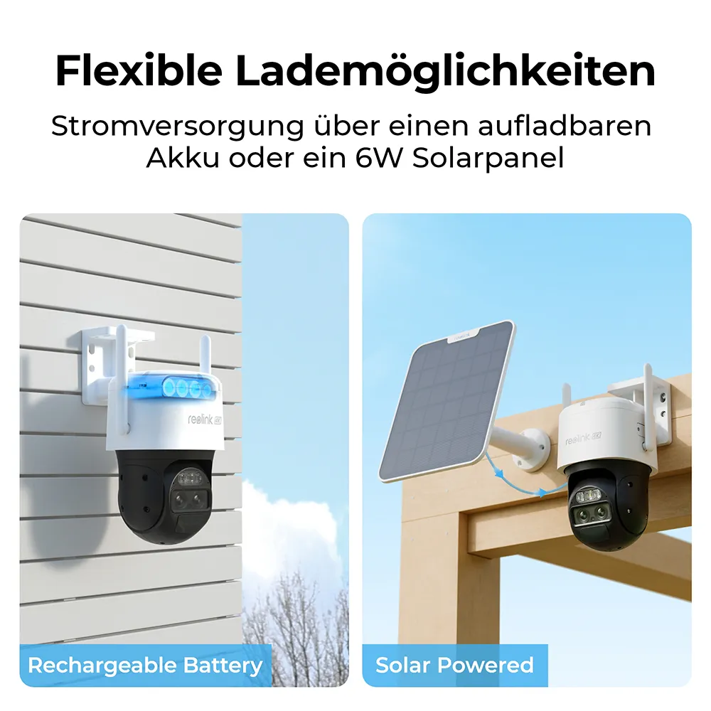 Reolink TrackMix B770 mit Solarpanel 2