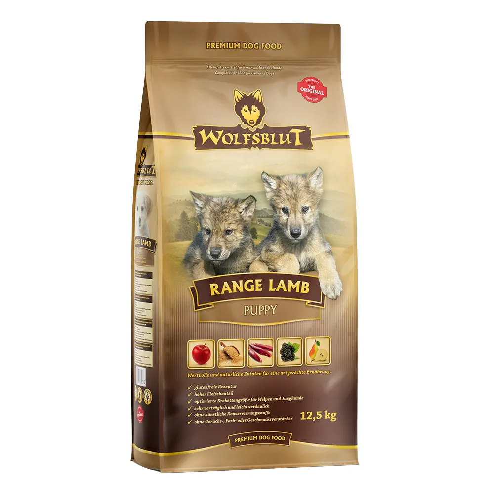 Wolfsblut Puppy Range Lamm mit Vollkornreis
