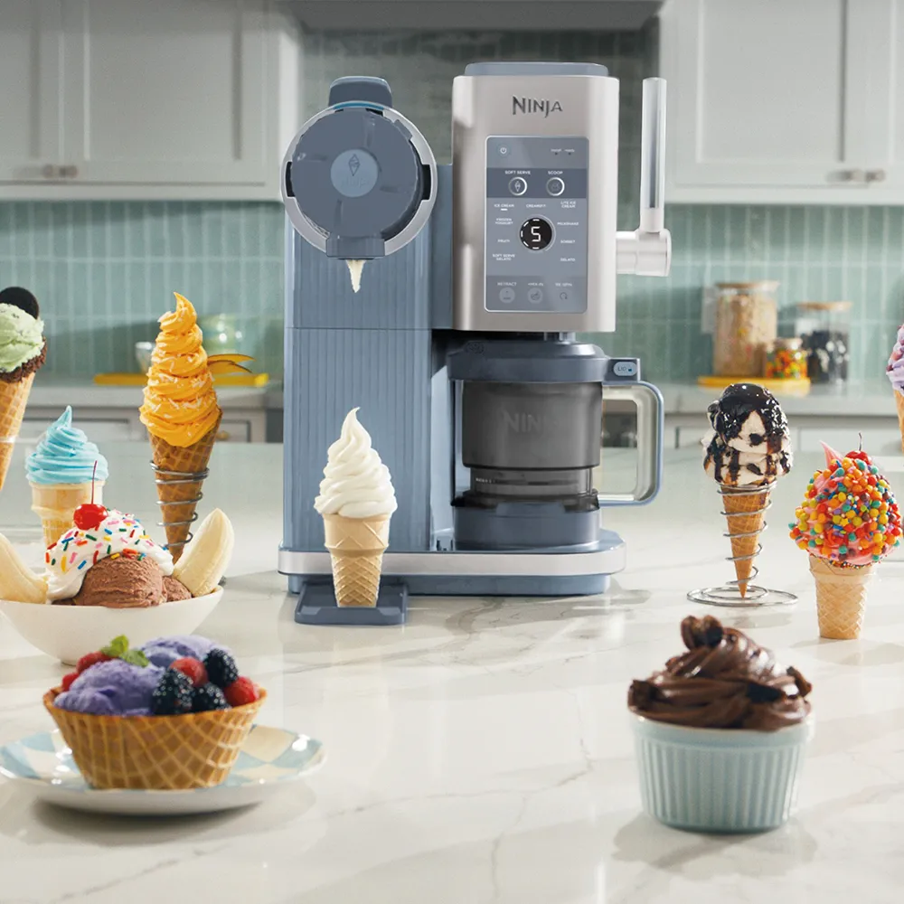 Ninja Creami Swirl - 13-in-1 Softeis- und Eismaschine NC702CH