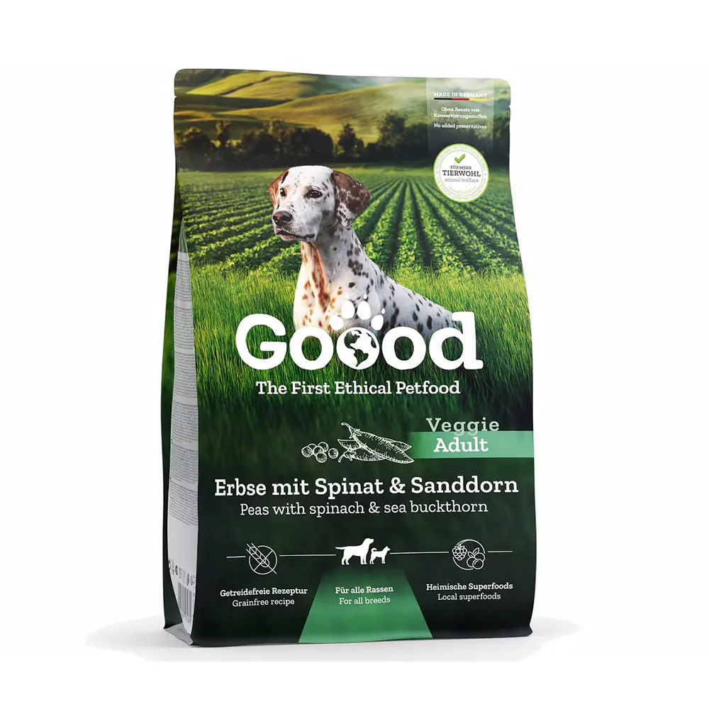 Goood Adult Veggie Erbse mit Spinat und Sanddorn - HE613566 Goood Adult Veggie Erbse mit Spinat und Sanddorn