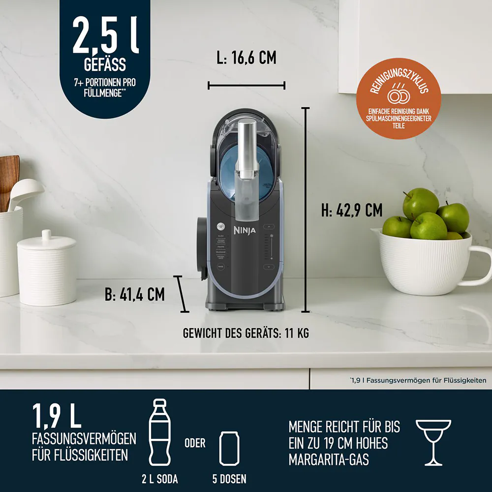 Ninja Slushi Eisgetränkmaschine FS301CH 