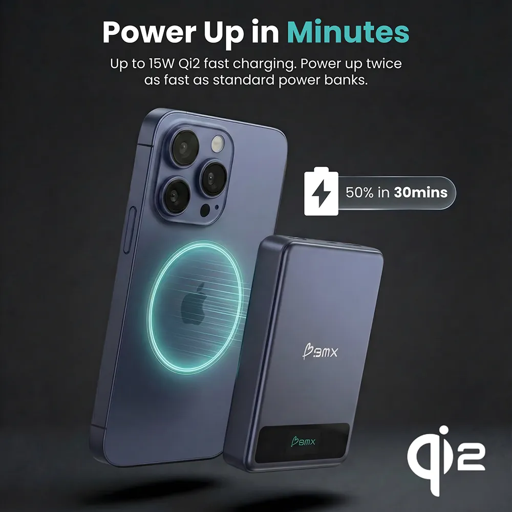 BMX SolidSafe Qi2 Powerbank