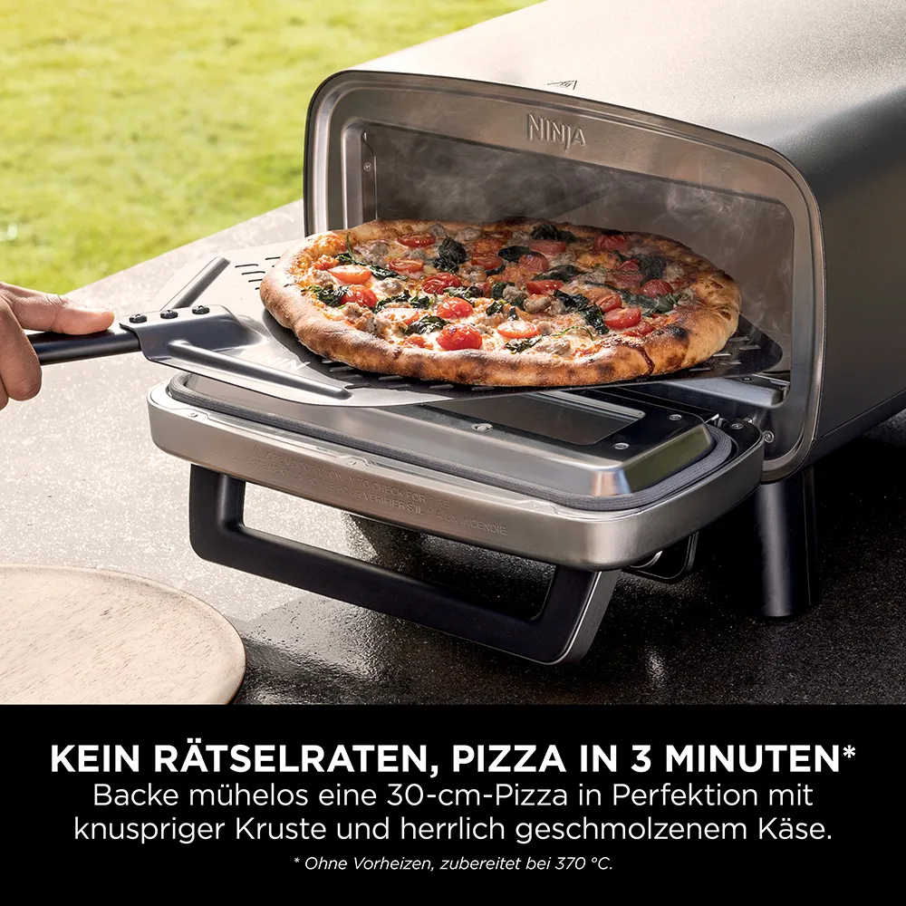 Ninja Outdoor-Pizzaofen und Heissluftfritteuse MO201CH