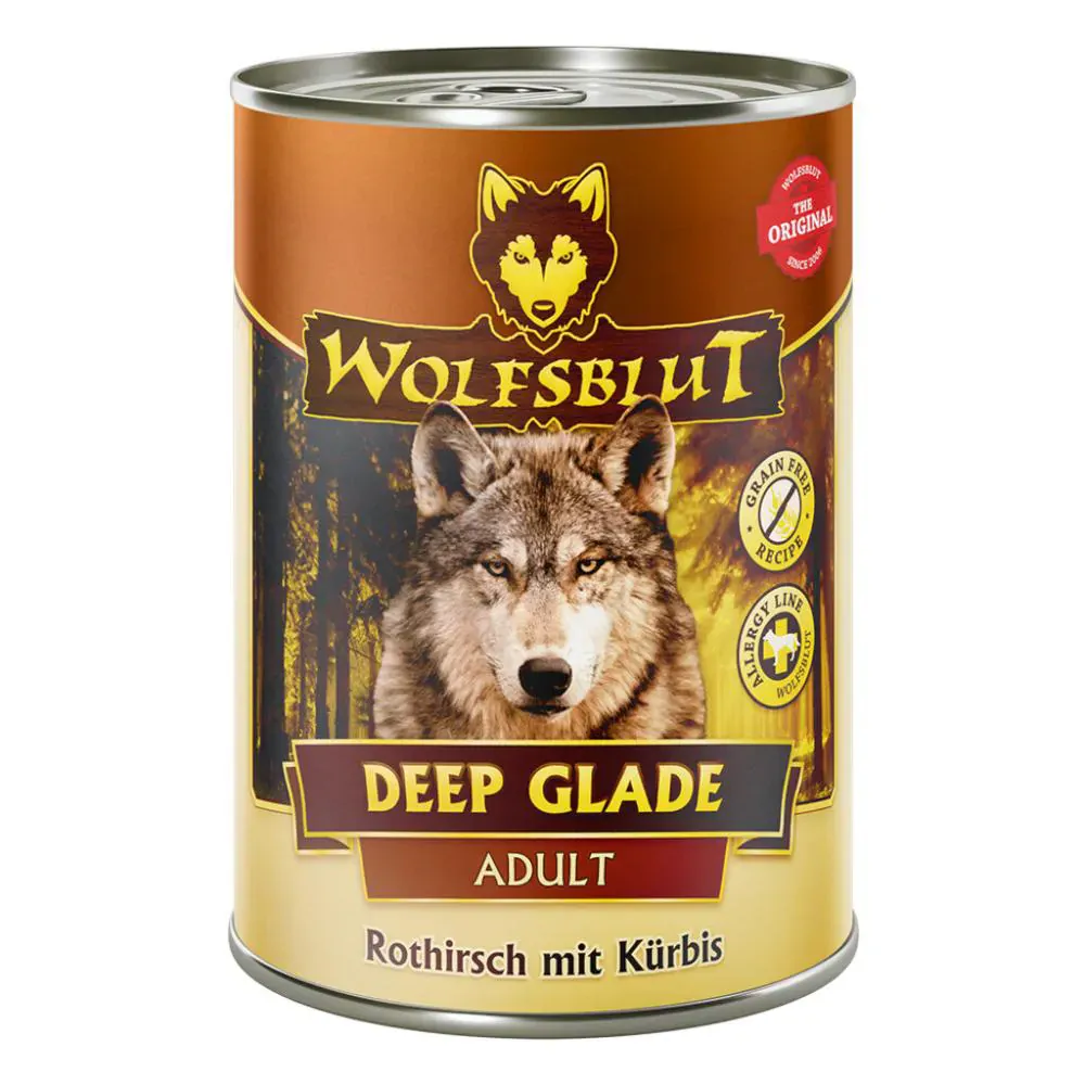 Wolfsblut Adult Deep Glade Rothirsch mit Kürbis - HE784028 Wolfsblut Adult Deep Glade Rothirsch mit Kürbis