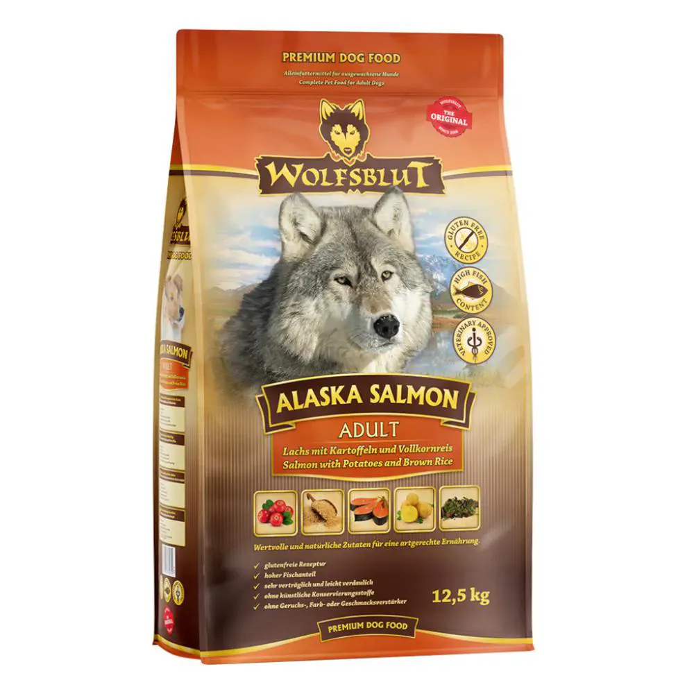 Wolfsblut Adult Alaska Salmon Lachs mit Kartoffel