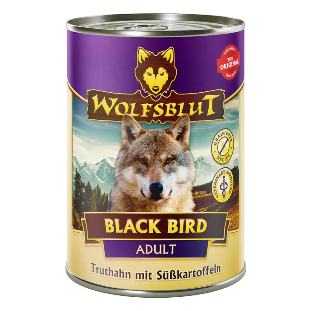 Wolfsblut Adult Black Bird Truthahn mit Süsskartoffel