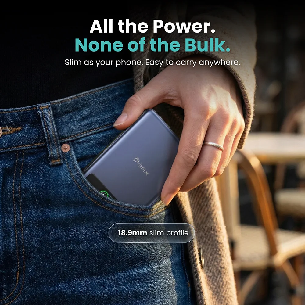 BMX SolidSafe Qi2 Powerbank