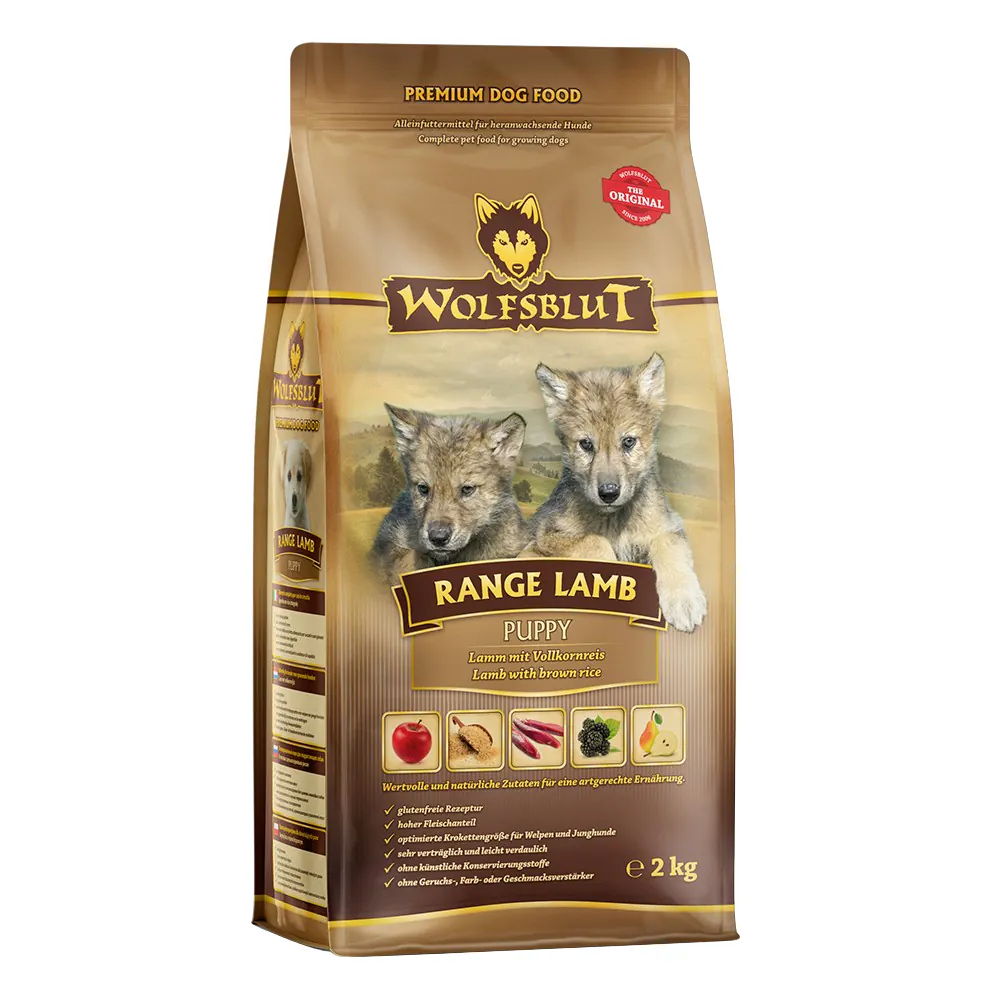 Wolfsblut Puppy Range Lamm mit Vollkornreis