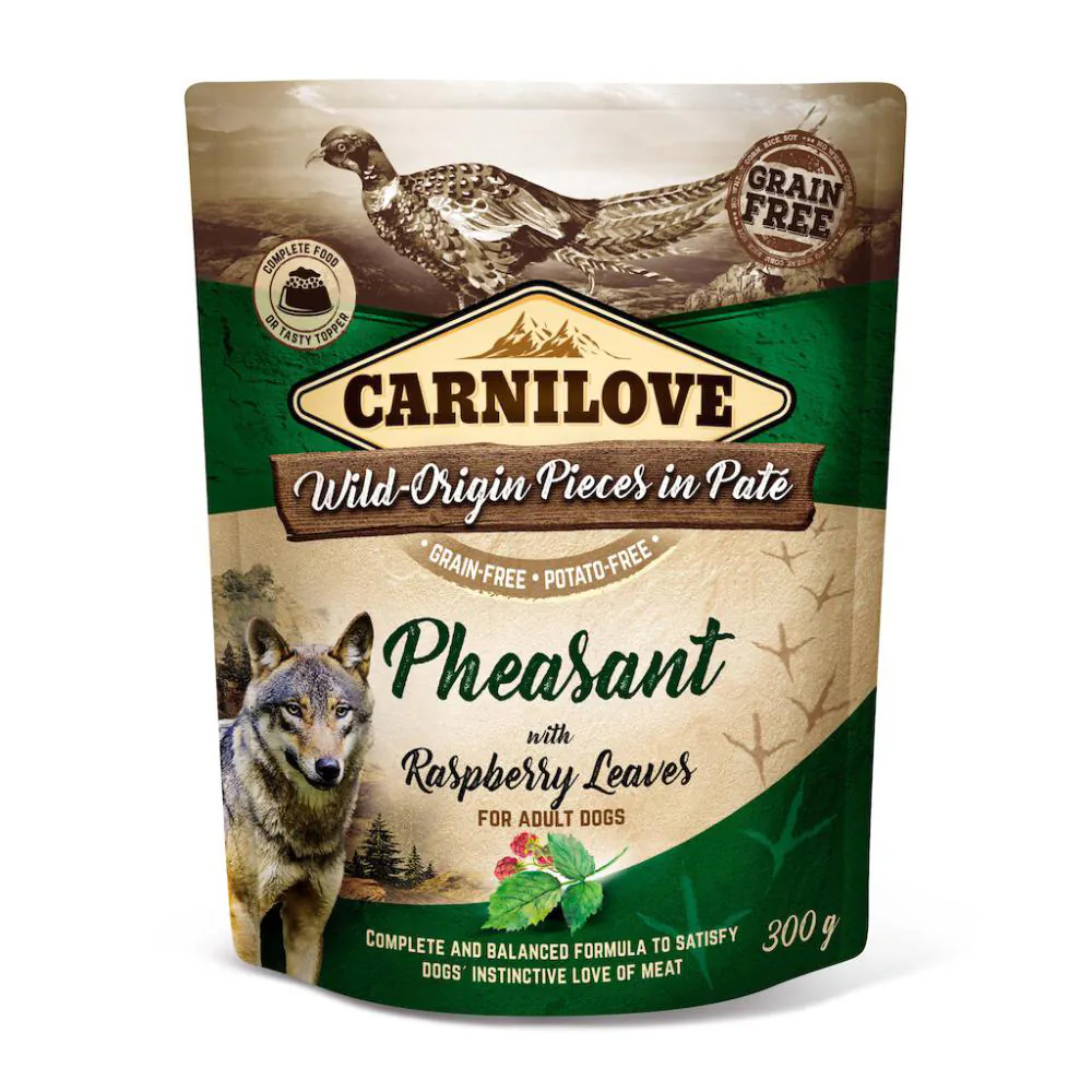 Carnilove Adult Pheasant with Raspberry Leaf