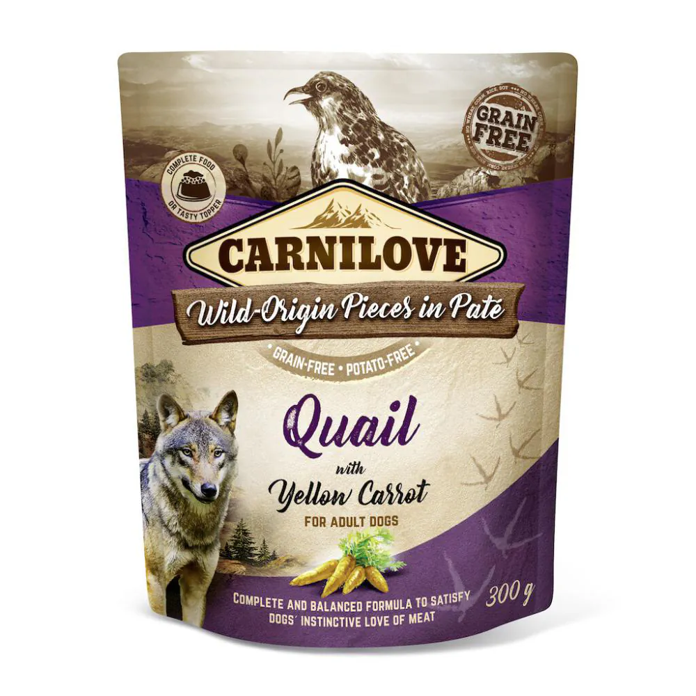 Carnilove Adult Quail with Yellow Carrot