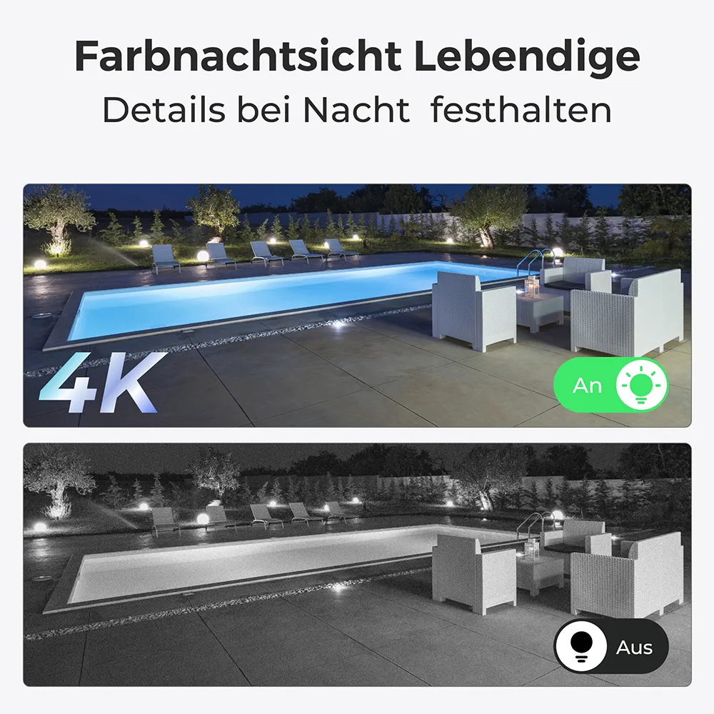 Reolink Argus B440 mit Solarpanel 2 und 64GB microSD-Karte